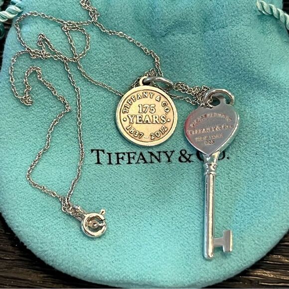 Tiffany & Co. Return To Sender And 175 Year Charm Necklace - Picture 2 of 9